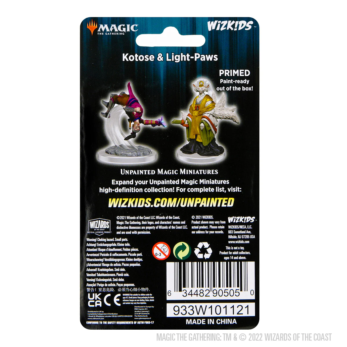 Magic: The Gathering Unpainted Miniatures - Kotose & Light-Paws - Image 2