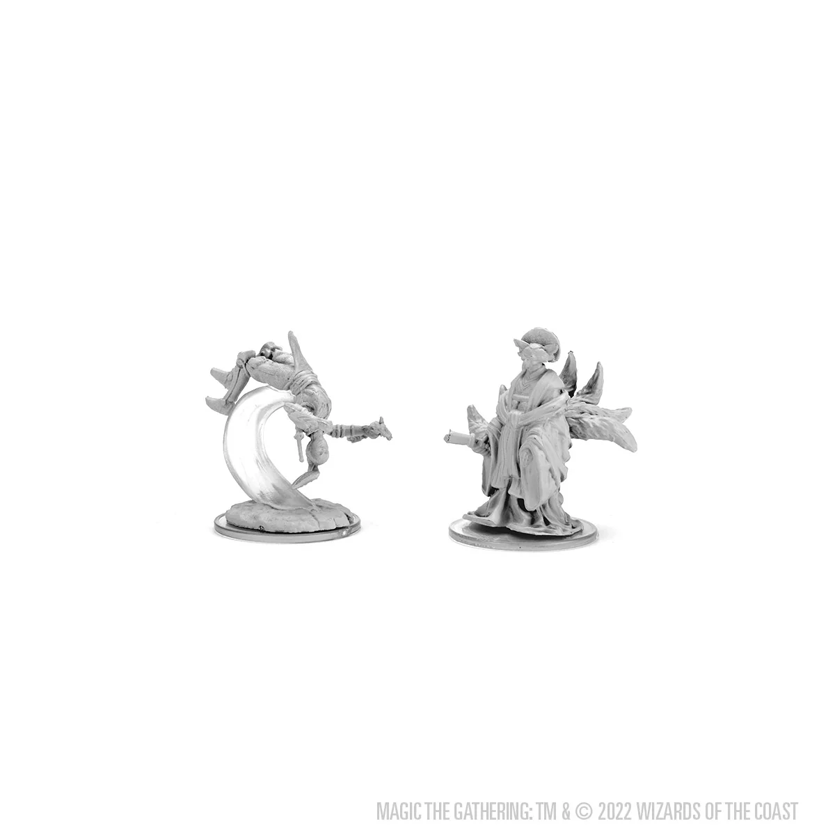 Magic: The Gathering Unpainted Miniatures - Kotose & Light-Paws - Image 3