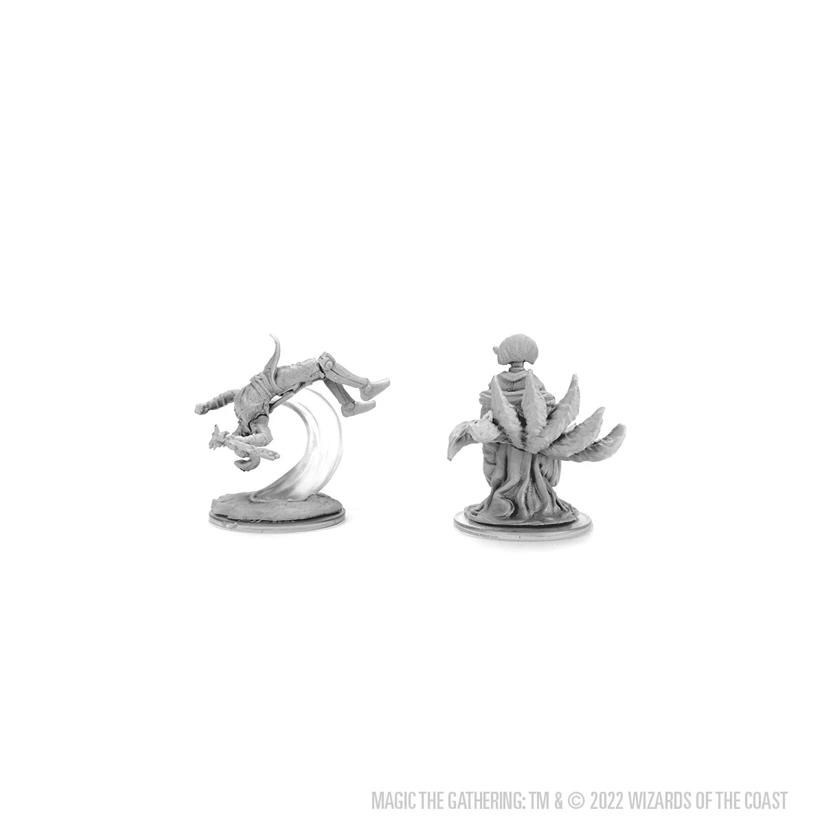 Magic: The Gathering Unpainted Miniatures - Kotose & Light-Paws - Image 4