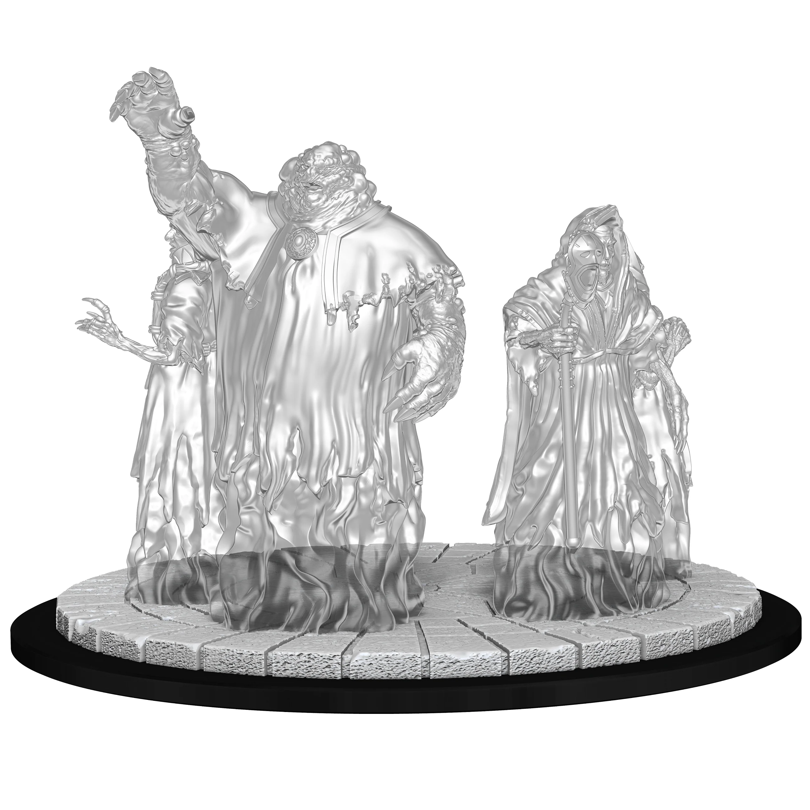 Magic: the Gathering Unpainted Miniatures: Obzedat Ghost Council - Image 4