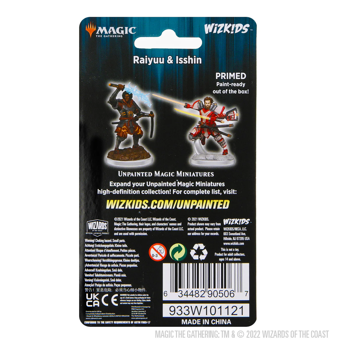 Magic: The Gathering Unpainted Miniatures - Raiyuu & Isshin - Image 2
