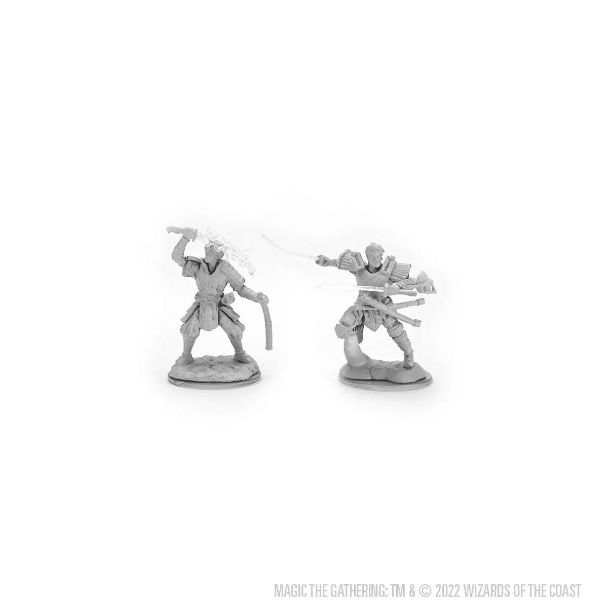 Magic: The Gathering Unpainted Miniatures - Raiyuu & Isshin - Image 3
