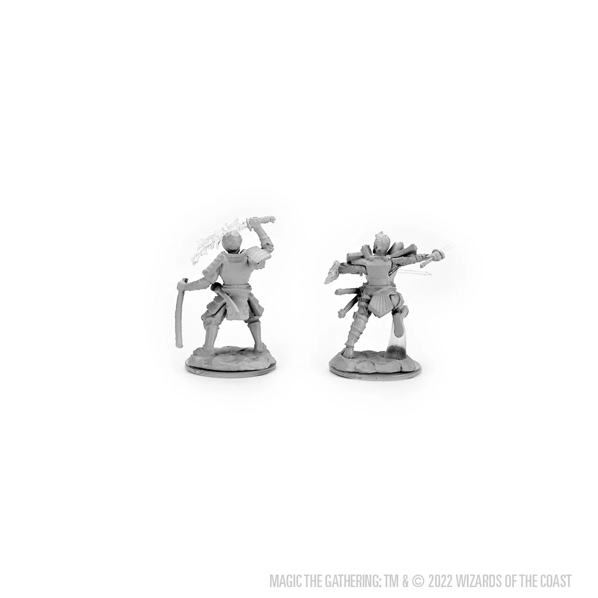 Magic: The Gathering Unpainted Miniatures - Raiyuu & Isshin - Image 4