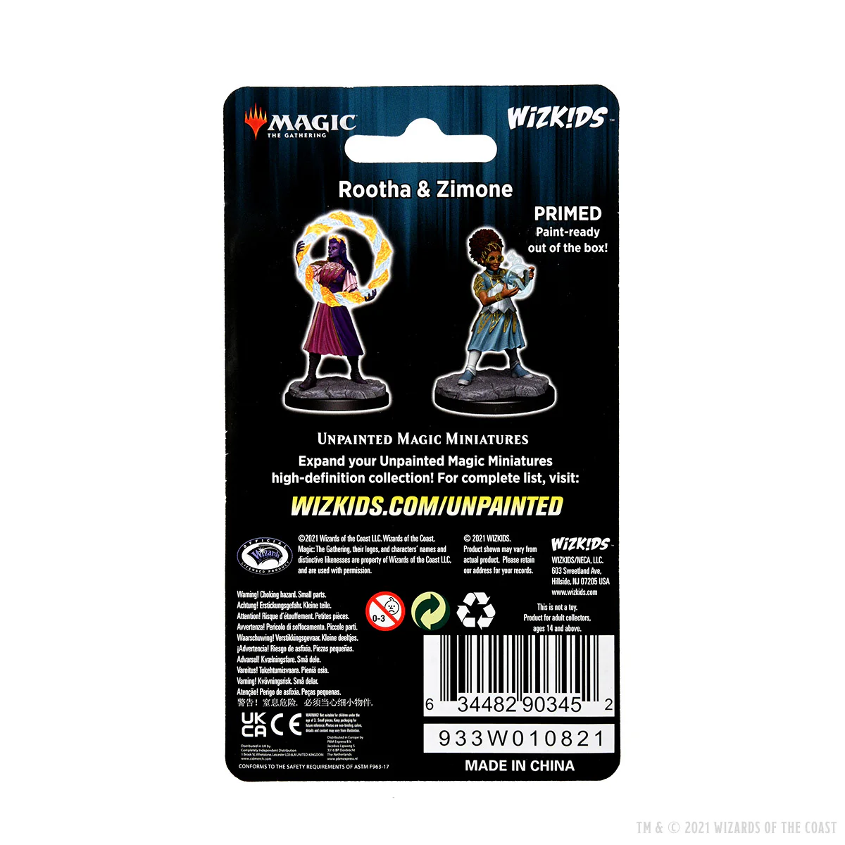 Magic: The Gathering Unpainted Miniatures: Rootha & Zimone - Image 2