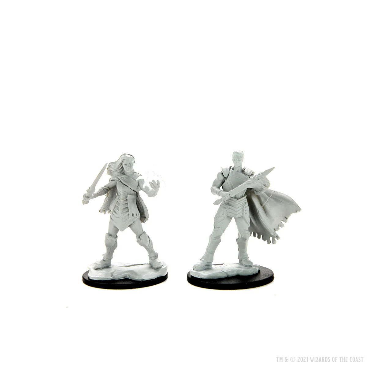 Magic: The Gathering Unpainted Miniatures: Rowan Kenrith & Will Kenrith - Image 3