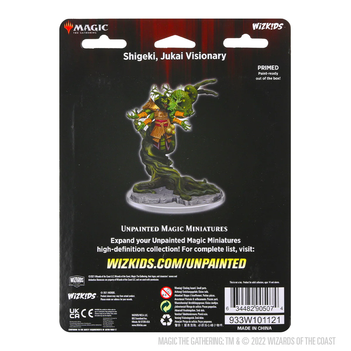 Magic: The Gathering Unpainted Miniatures - Shigeki, Jukai Visionary - Image 2