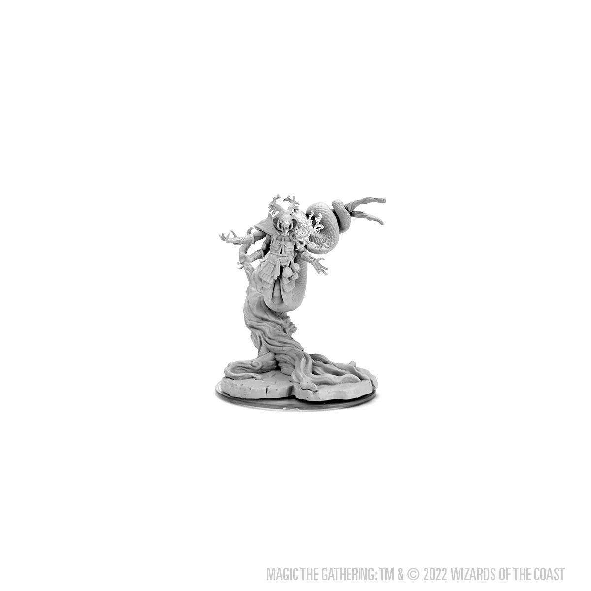 Magic: The Gathering Unpainted Miniatures - Shigeki, Jukai Visionary - Image 3