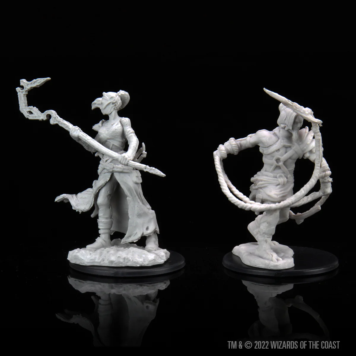 Magic: the Gathering Unpainted Miniatures - Stoneforge Mystic & Kor Hookmaster - Image 2