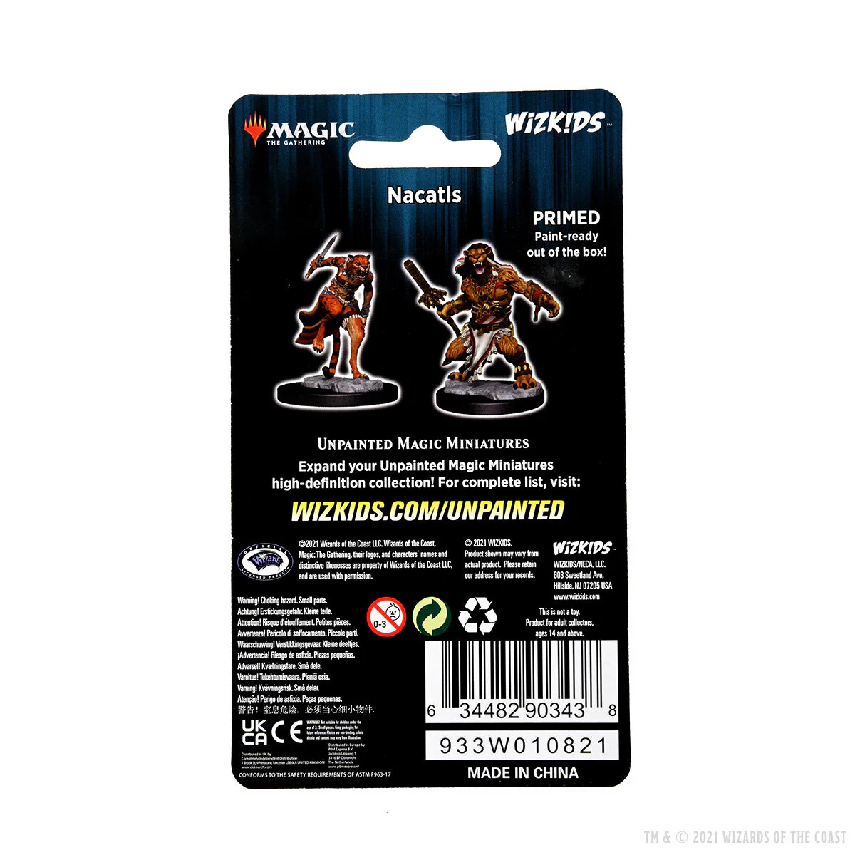Magic: The Gathering Unpainted Miniatures: Wild Nacatls - Image 2