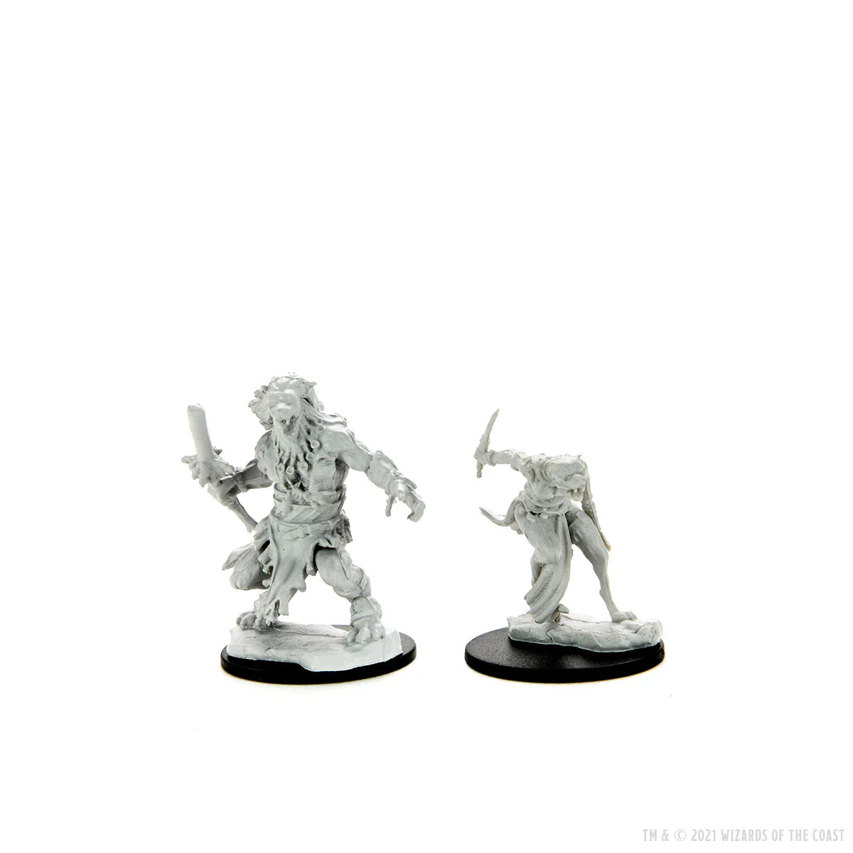Magic: The Gathering Unpainted Miniatures: Wild Nacatls - Image 3