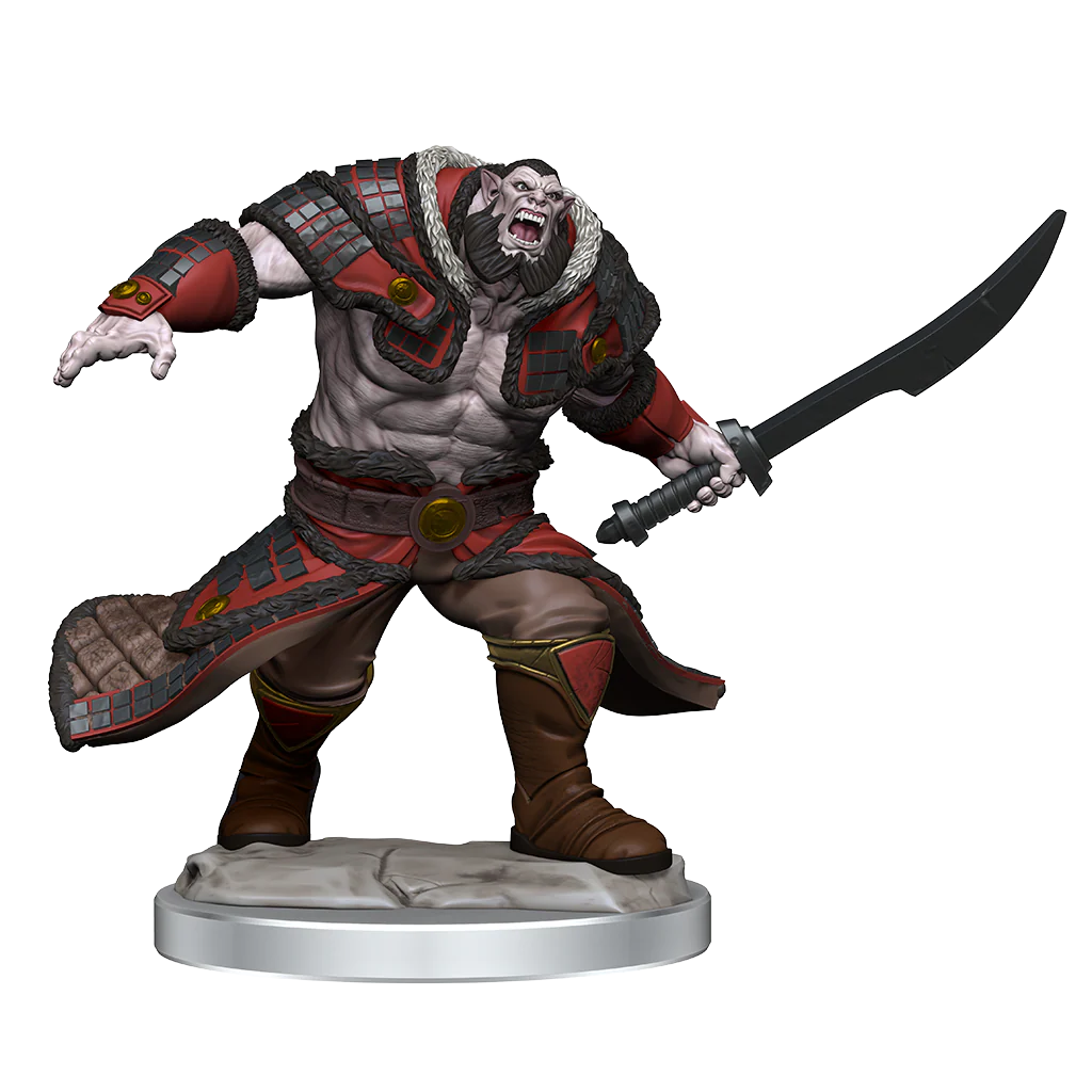 Magic: The Gathering Unpainted Miniatures - Zurgo Helmsmasher & Unyielding Krumar - Image 2
