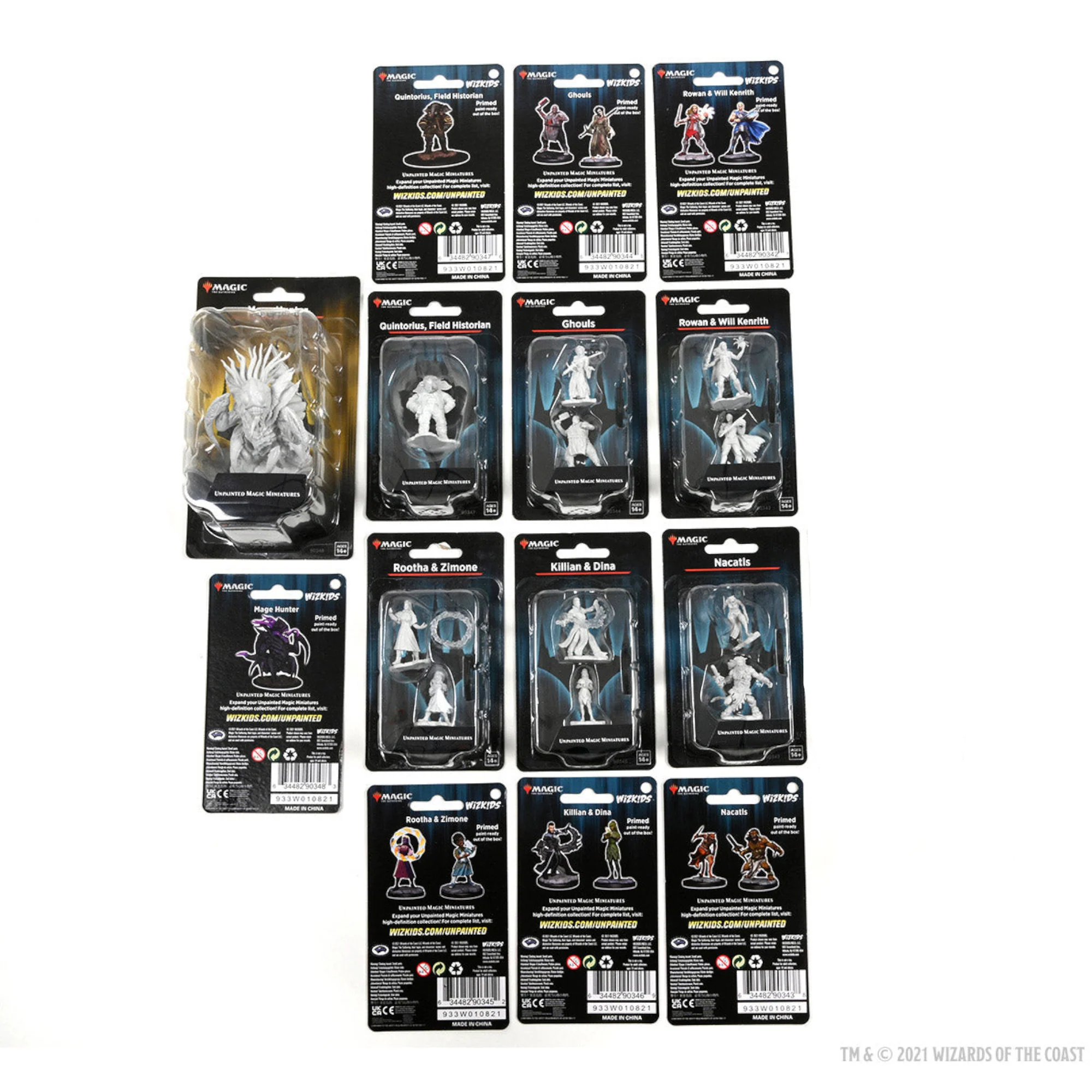Magic: the Gathering Unpainted Minis Wave 3 Bundle