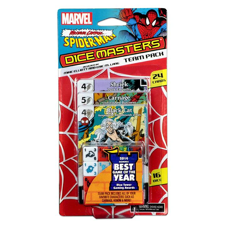 Marvel Dice Masters: Spider-Man Maximum Carnage Team Pack