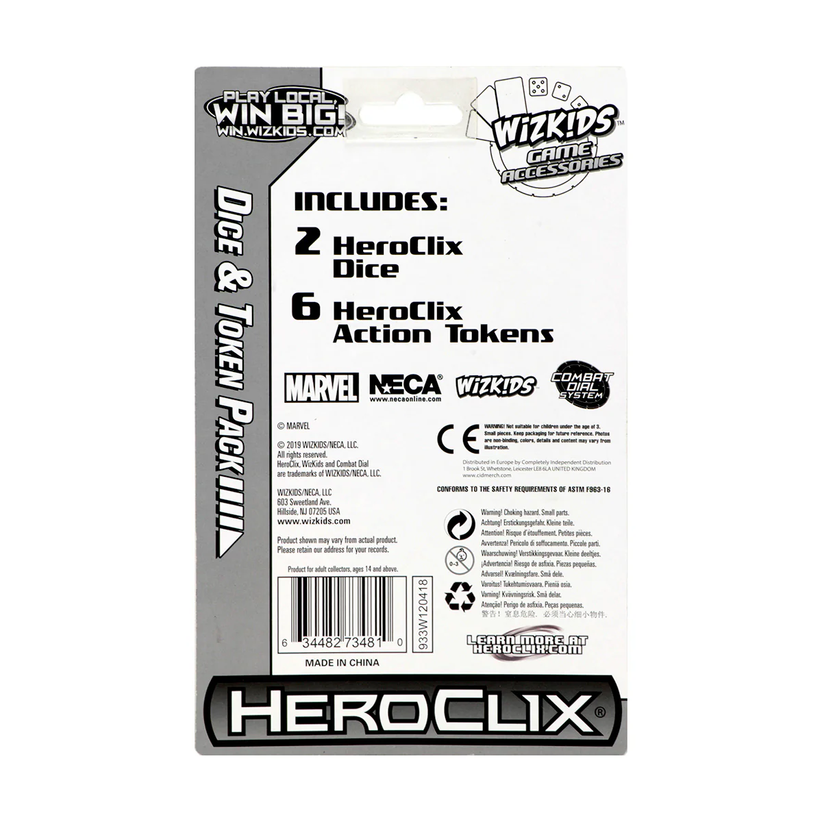 Marvel HeroClix: Avengers Black Panther and the Illuminati Dice & Token Pack - Image 2