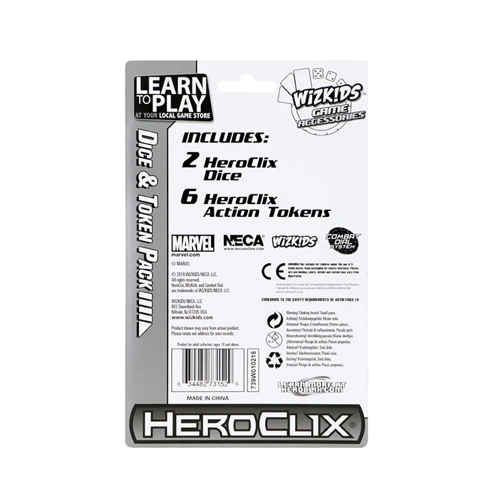 Marvel HeroClix: Avengers Infinity Dice & Token Pack - Image 2