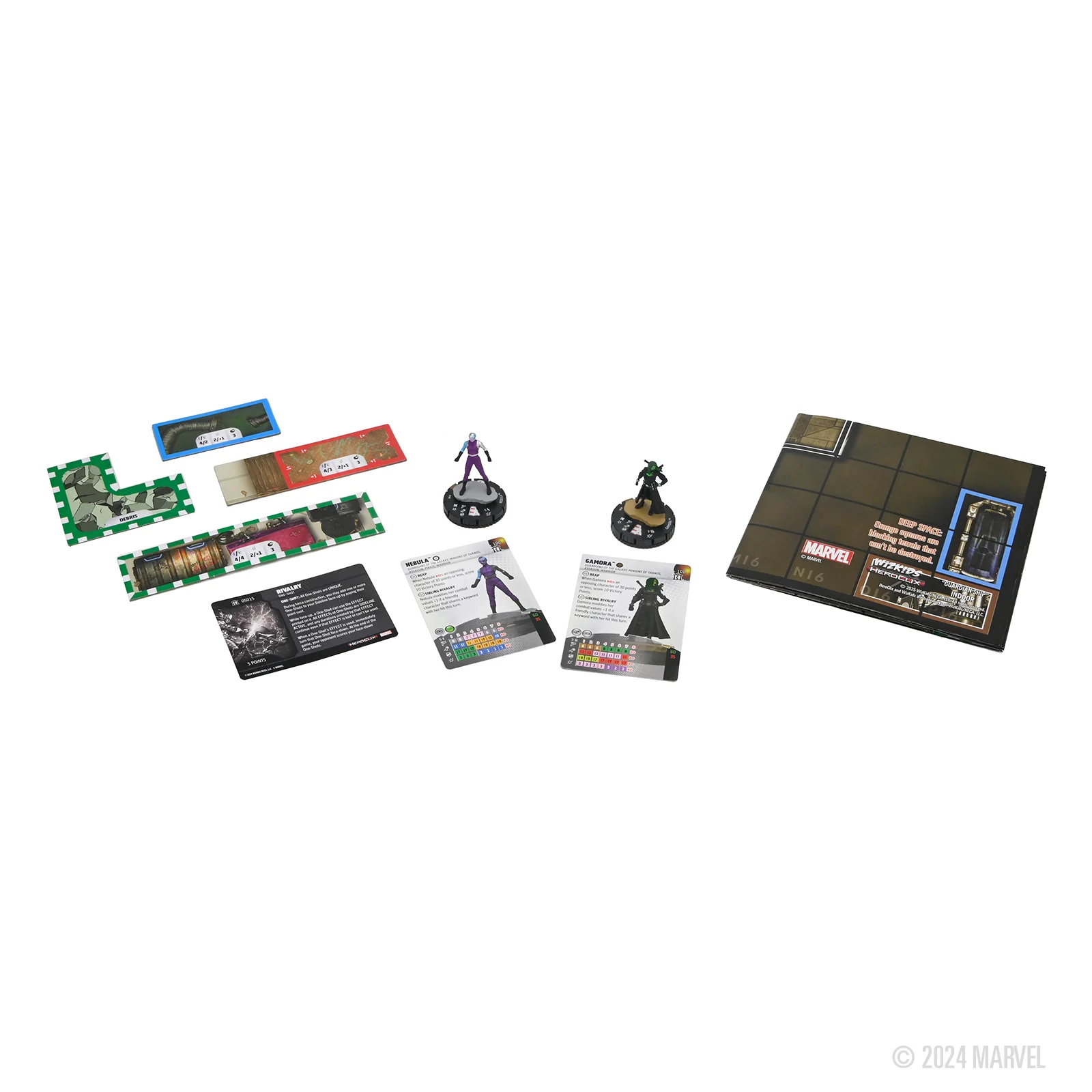 Marvel HeroClix: Collector's Trove Play at Home Kit (Gamora and Nebula) - Image 3