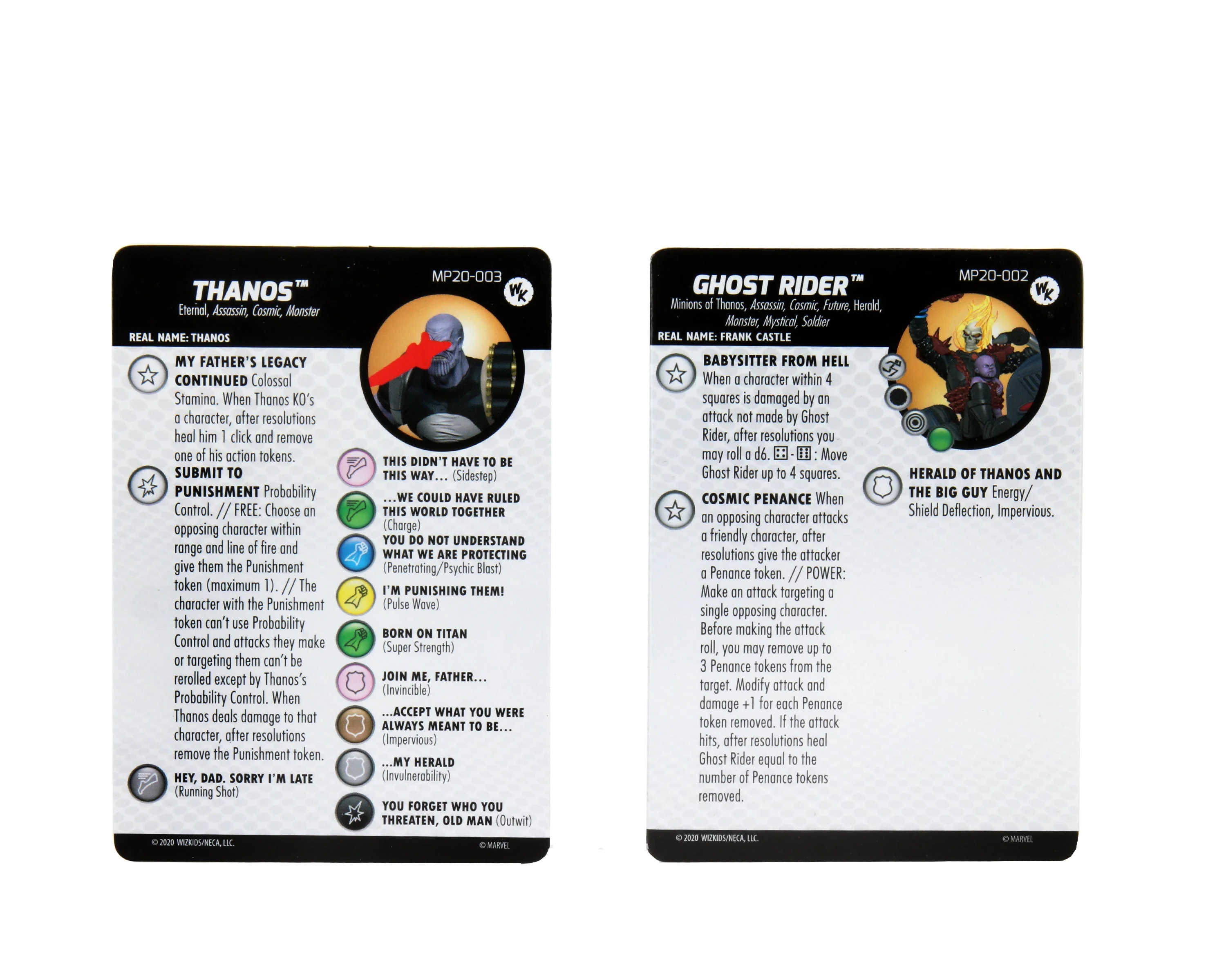 Marvel HeroClix: Cosmic Ghost Rider & Thanos - Image 11