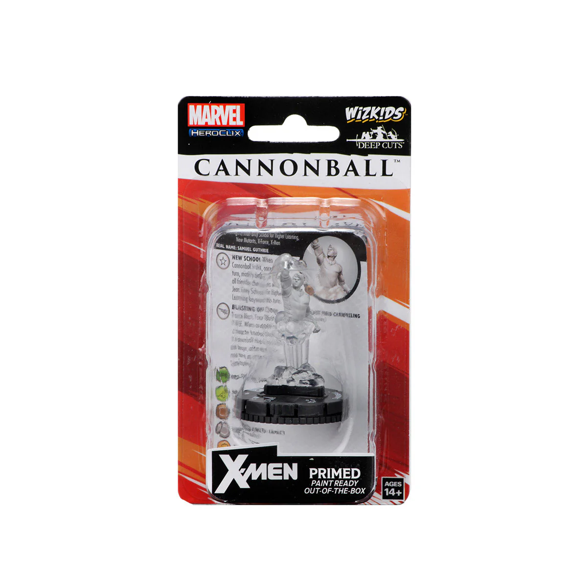 Marvel HeroClix Deep Cuts Unpainted Miniatures: Cannonball