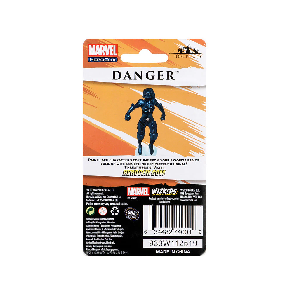 Marvel HeroClix Deep Cuts Unpainted Miniatures: Danger - Image 2
