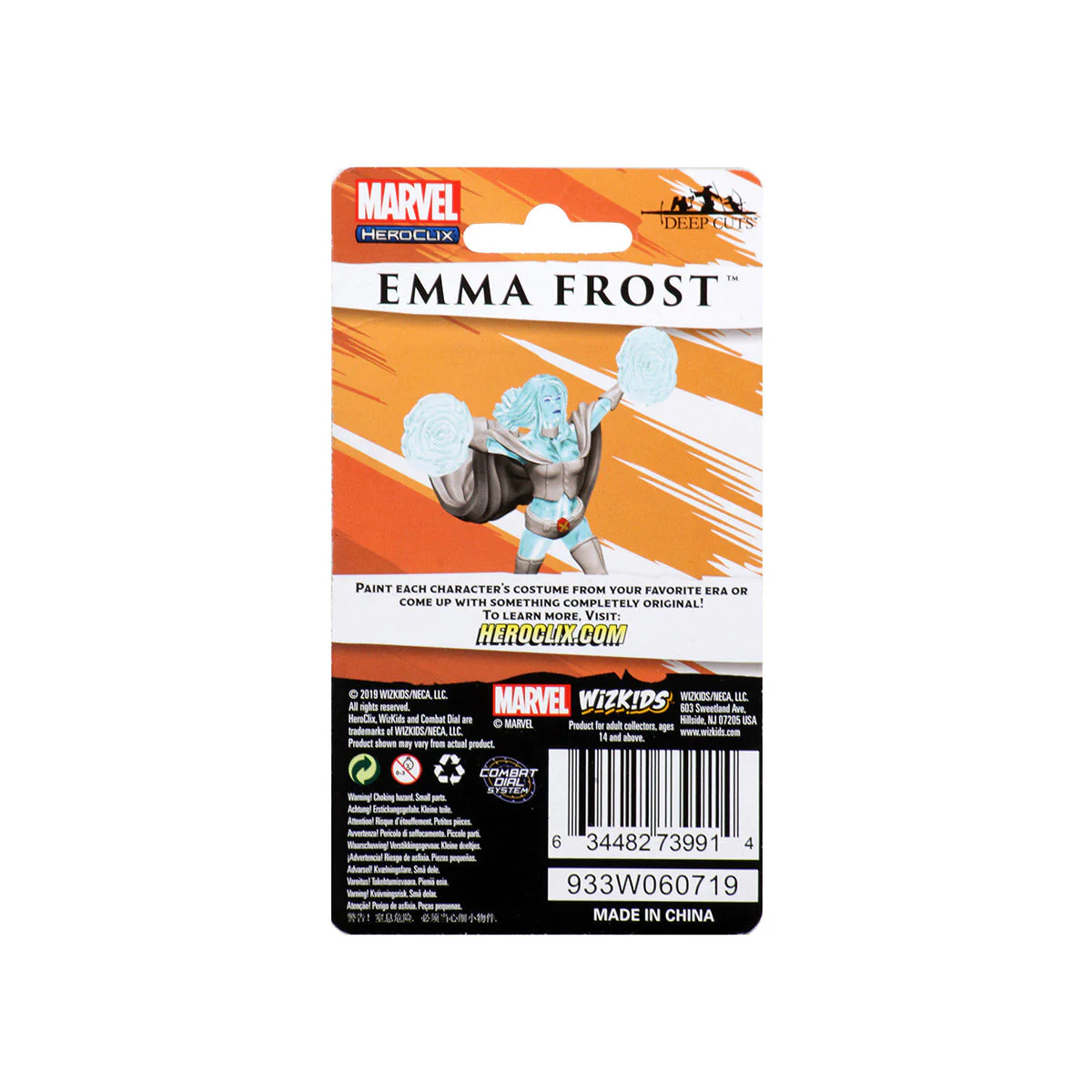 Marvel HeroClix Deep Cuts Unpainted Miniatures: Emma Frost - Image 2