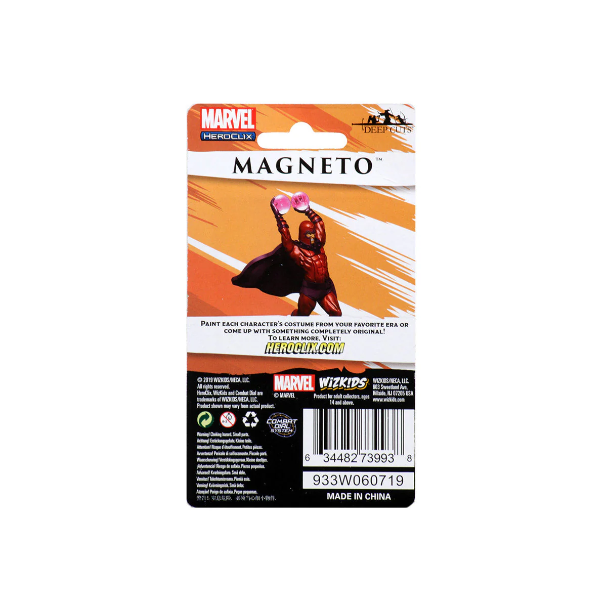 Marvel HeroClix Deep Cuts Unpainted Miniatures: Magneto - Image 2