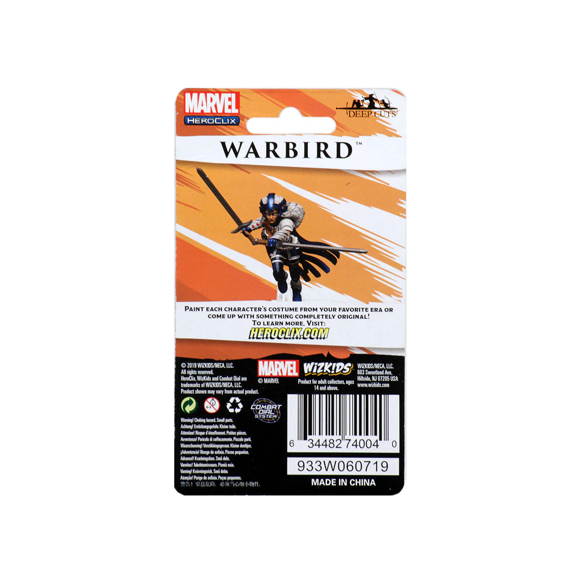Marvel HeroClix Deep Cuts Unpainted Miniatures: Warbird - Image 2