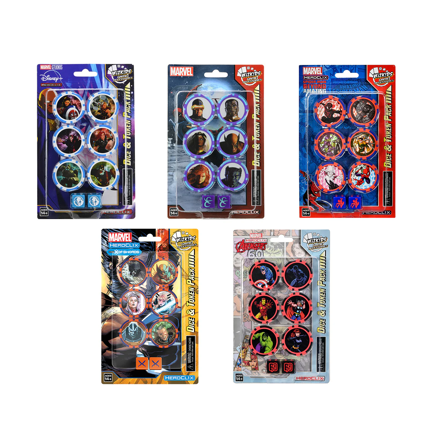 Marvel HeroClix - Dice & Token Pack Bundle #2 - Image 2