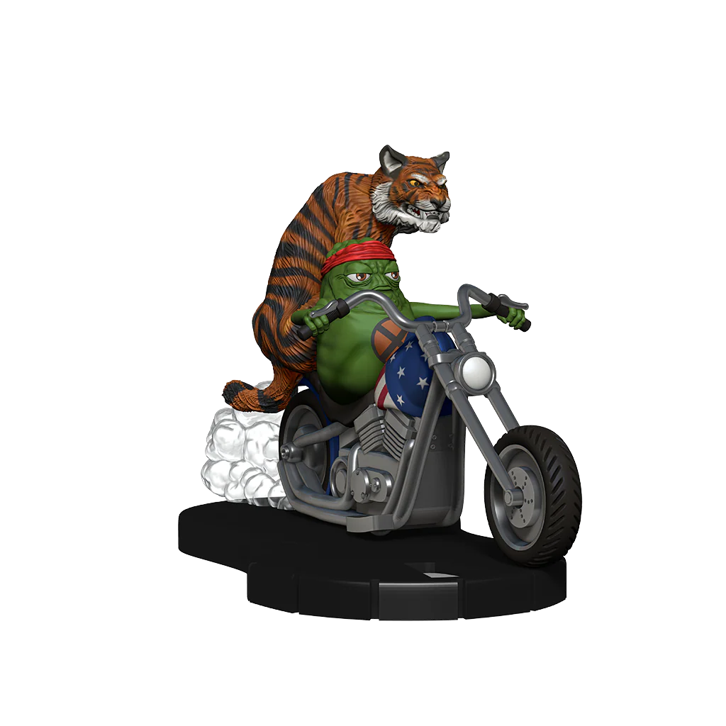 Marvel HeroClix: Doop on Motorcycle with Tiger - Image 3