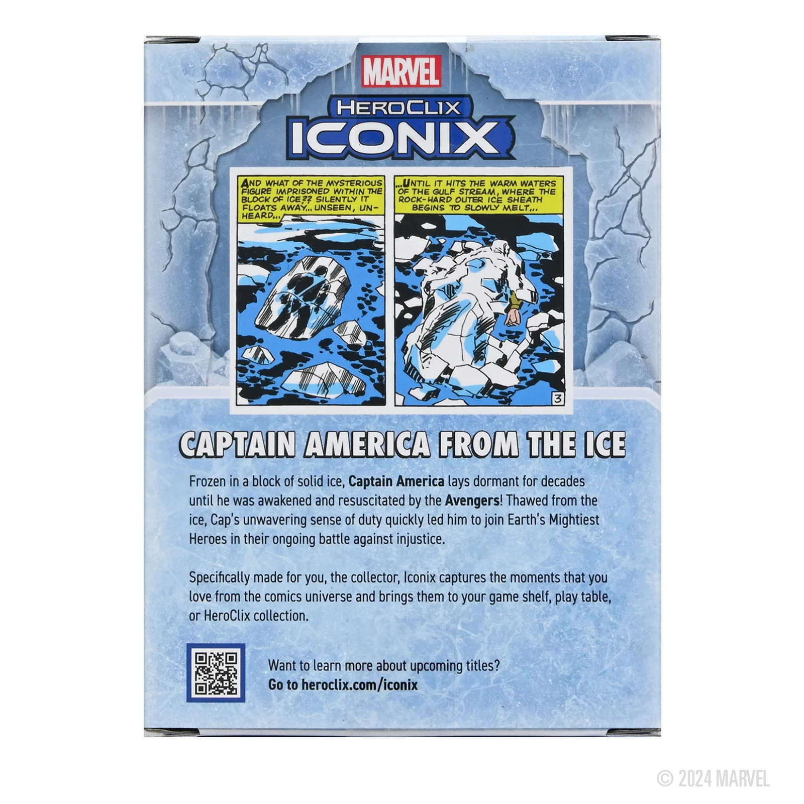 Marvel HeroClix Iconix: Captain America from the Ice - Image 4