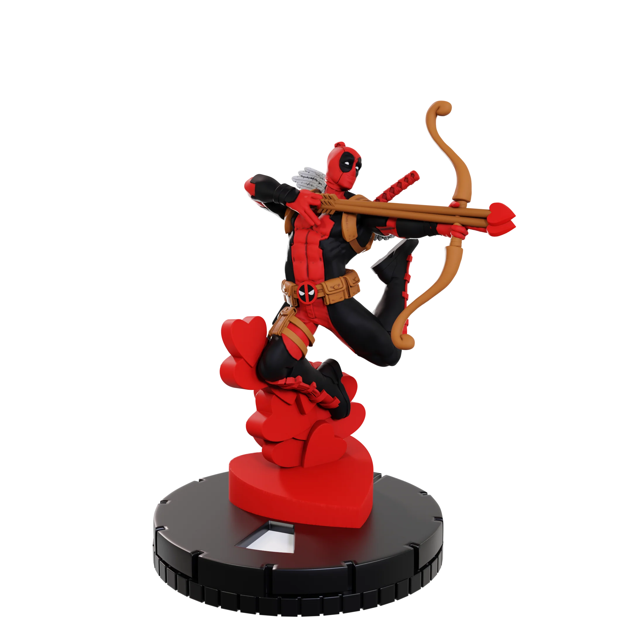Marvel HeroClix Iconix: Cupid Deadpool - Image 2