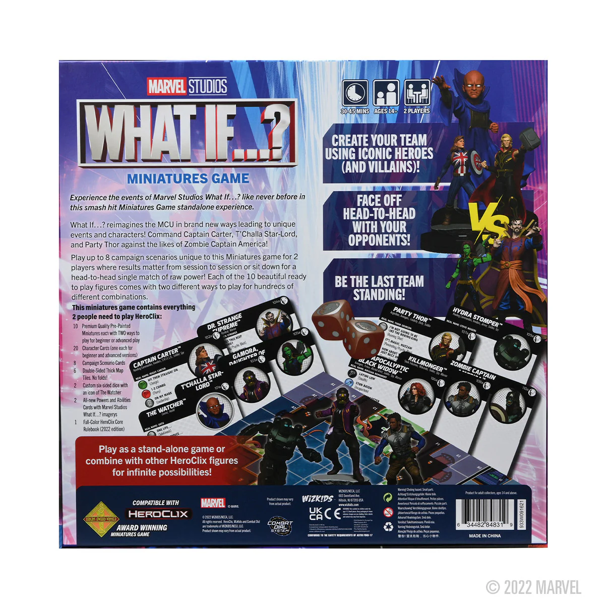 Marvel HeroClix: Marvel Studios Disney Plus What If...? Miniatures Game - Image 3