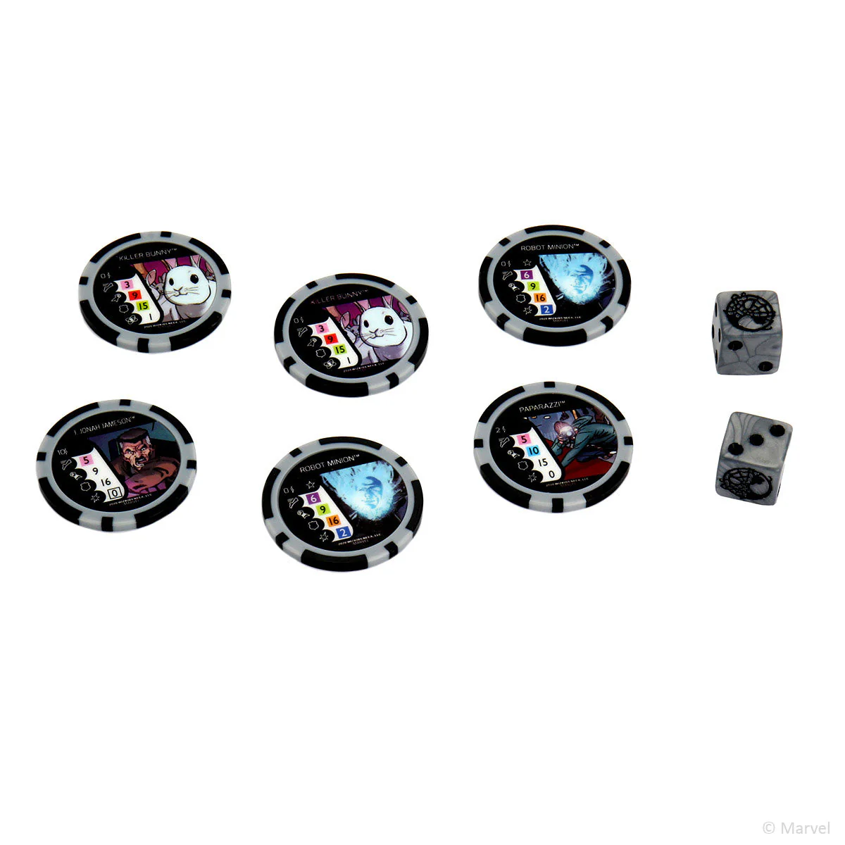 Marvel HeroClix: Spider-Man and Venom Absolute Carnage Dice & Token Pack - Image 4