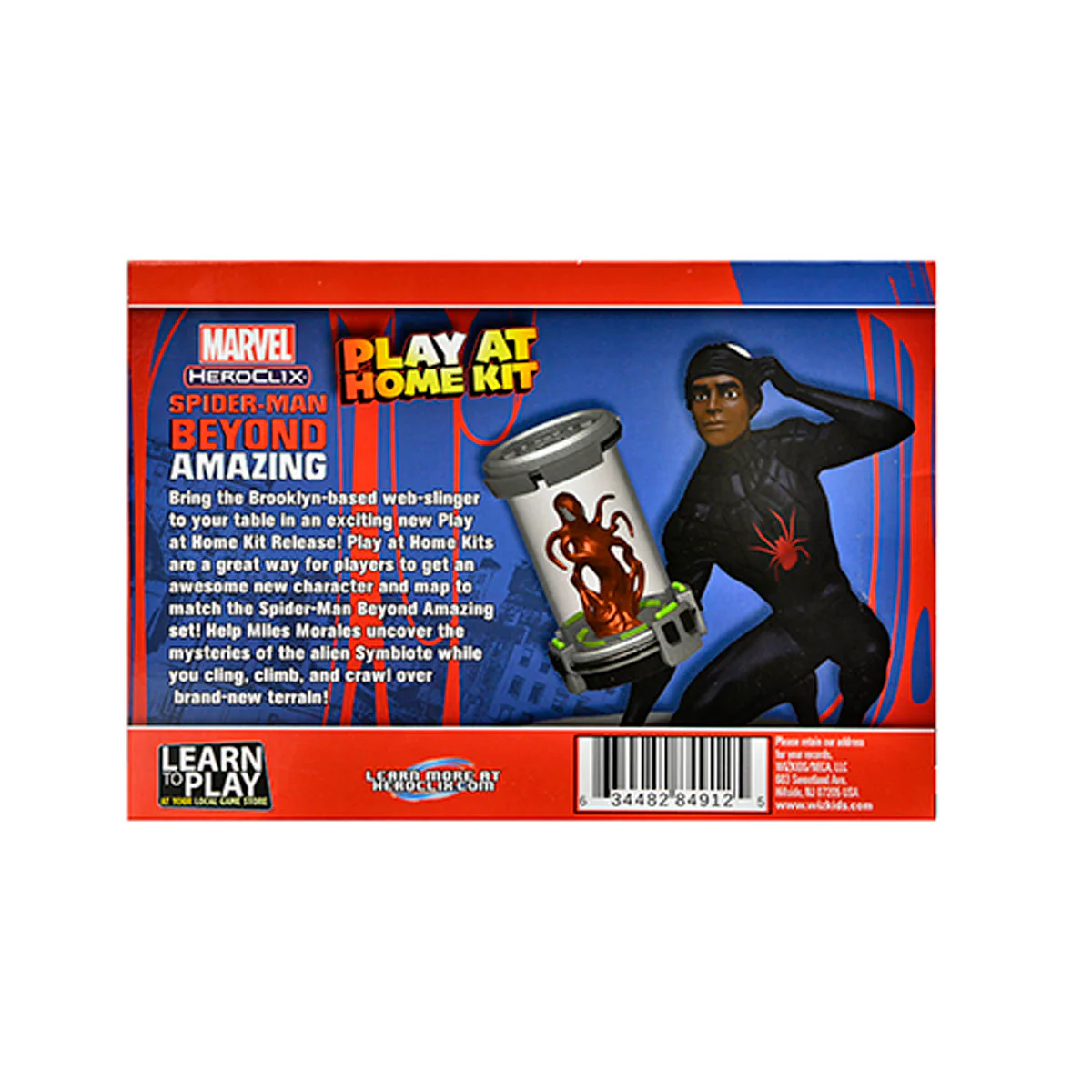 Marvel HeroClix: Spider-Man Beyond Amazing Play at Home Kit Miles Morales - Image 3
