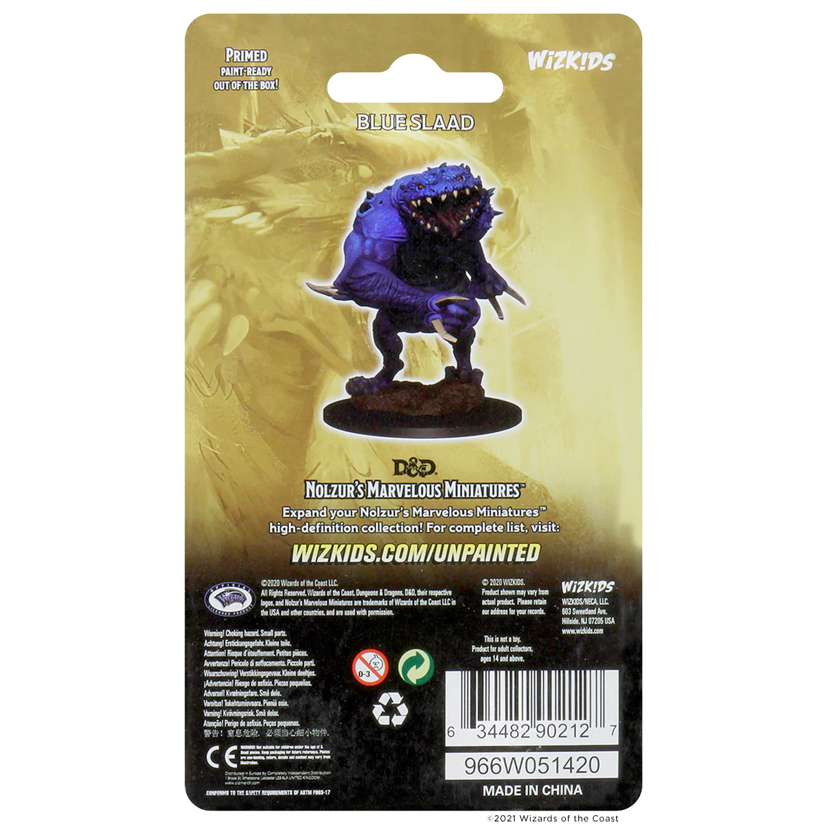 D&D Nolzur's Marvelous Miniatures: Blue Slaad - Image 2