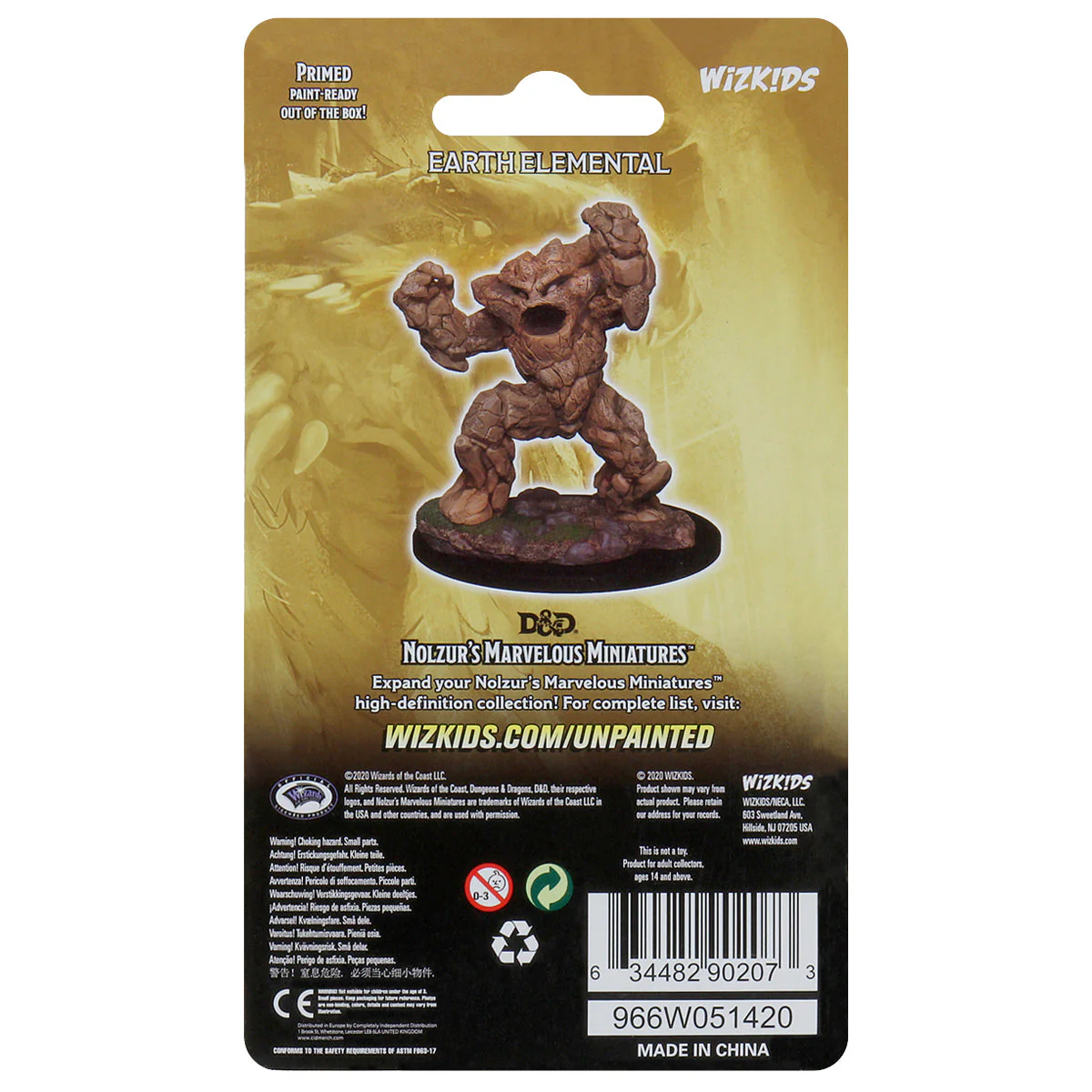 D&D Nolzur's Marvelous Miniatures: Earth Elemental - Image 2