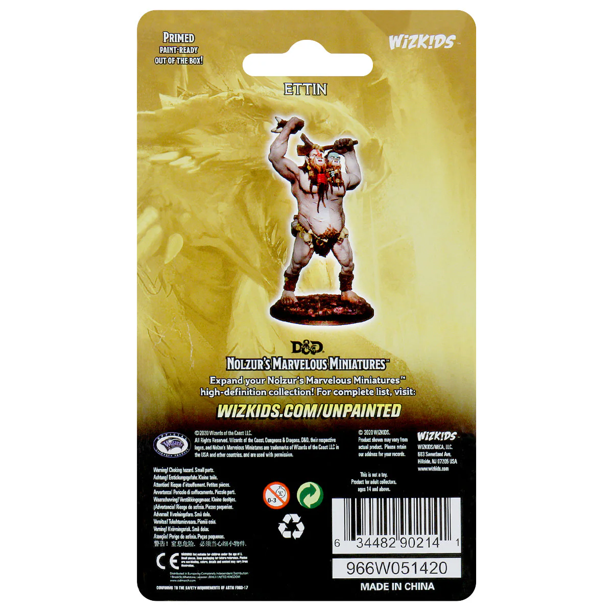 D&D Nolzur's Marvelous Miniatures: Ettin - Image 2