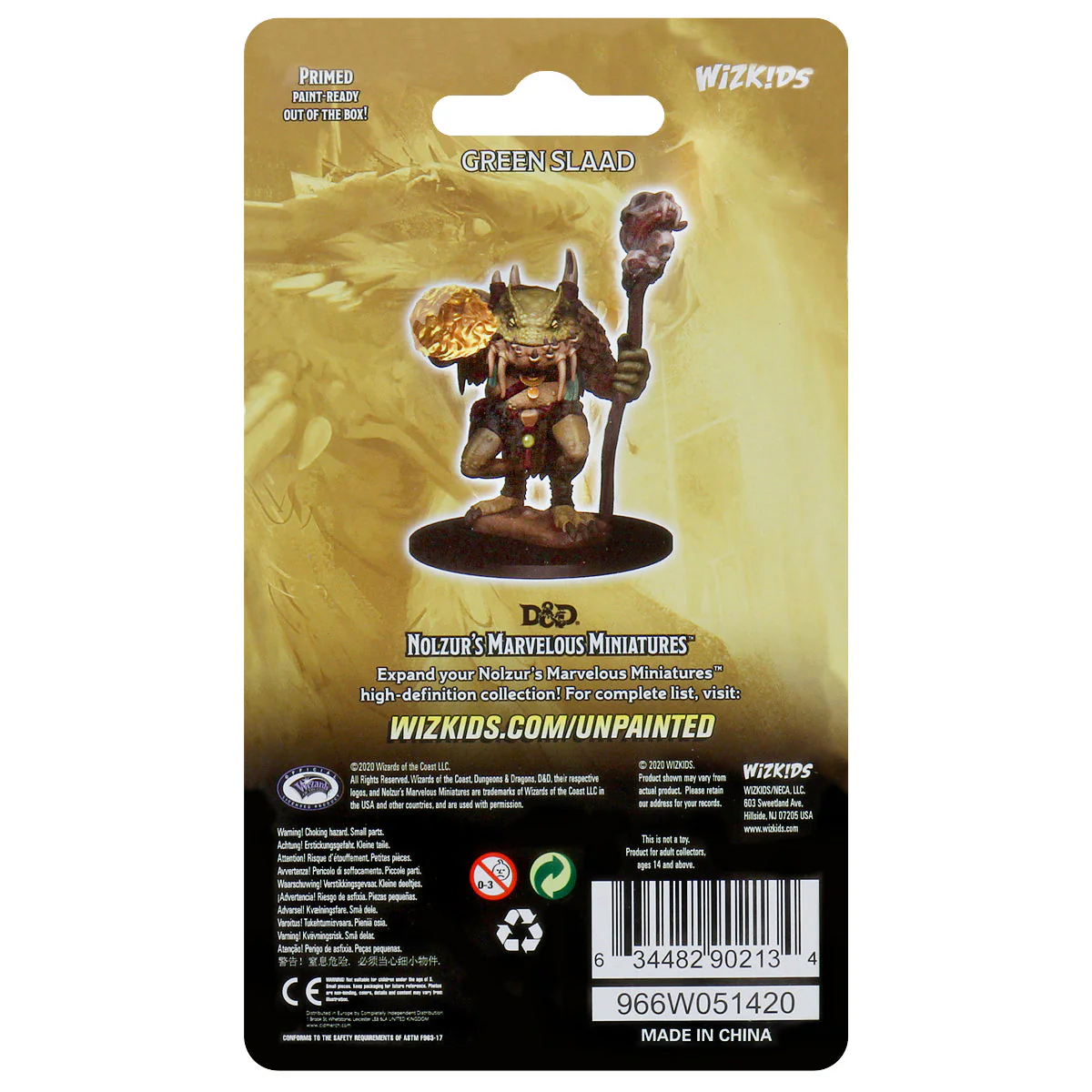 D&D Nolzur's Marvelous Miniatures: Green Slaad - Image 2