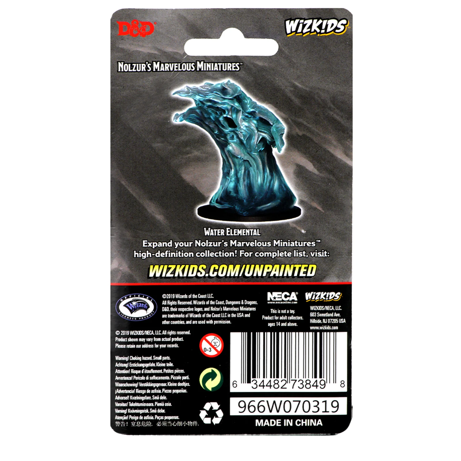 D&D Nolzur's Marvelous Miniatures: Water Elemental - Image 2