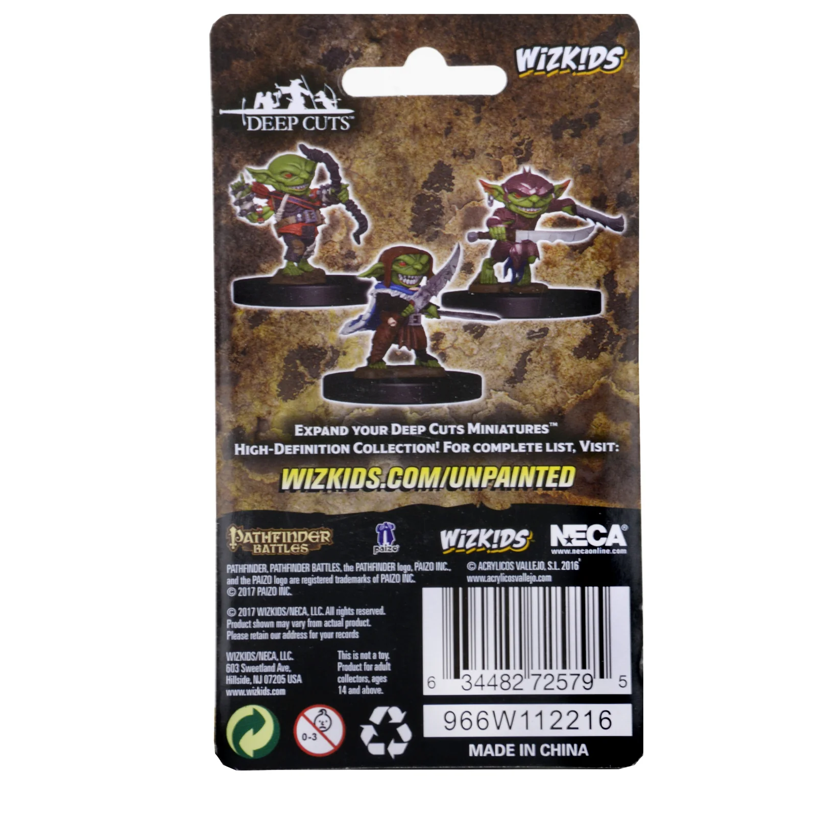 Pathfinder Battles Deep Cuts Unpainted Miniatures: Goblins - Image 2