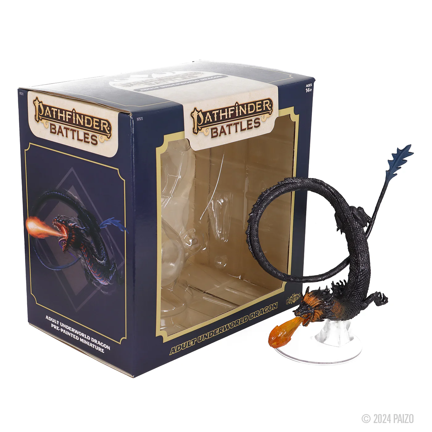 Pathfinder Battles: Adult Underworld Dragon Boxed Miniature - Image 2