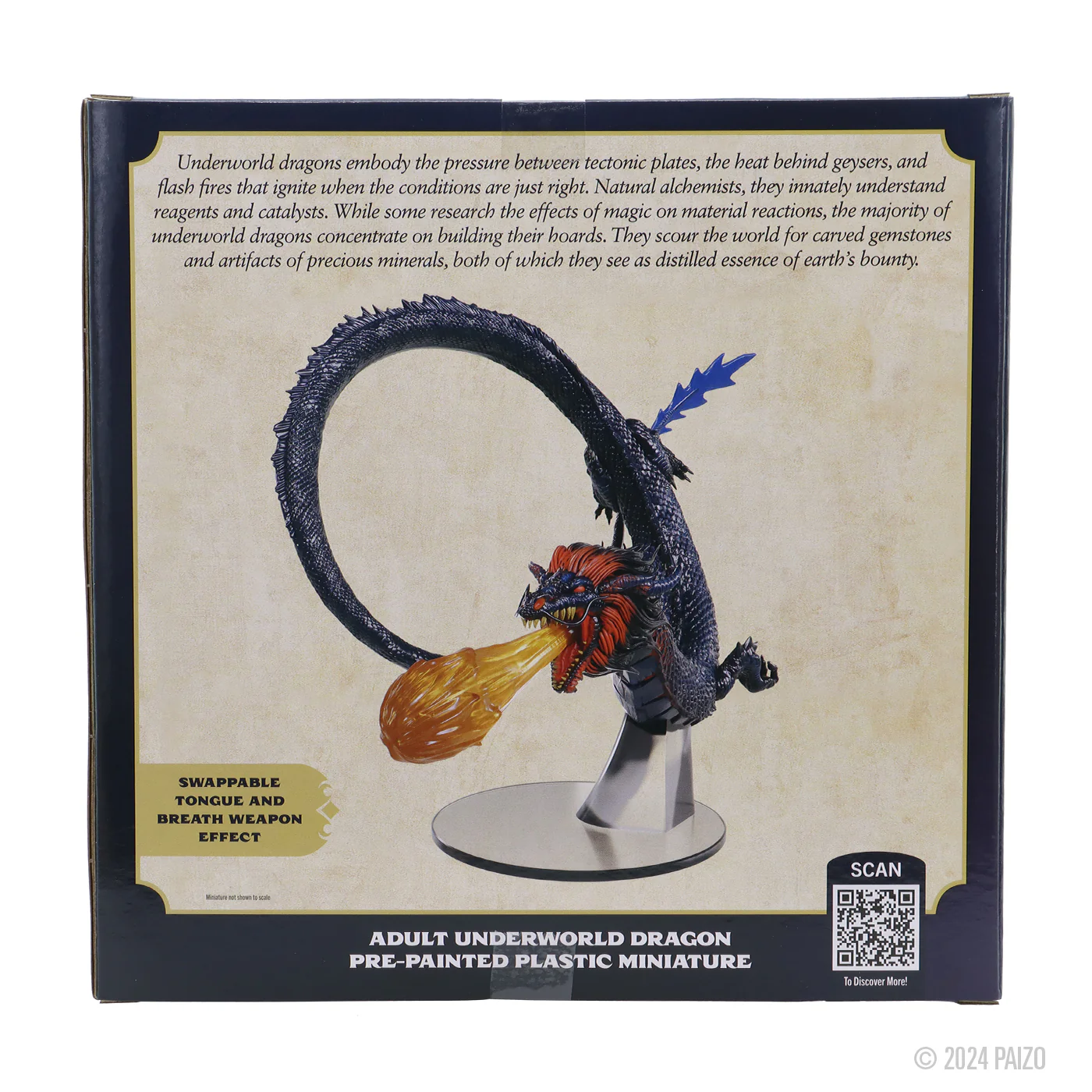 Pathfinder Battles: Adult Underworld Dragon Boxed Miniature - Image 5