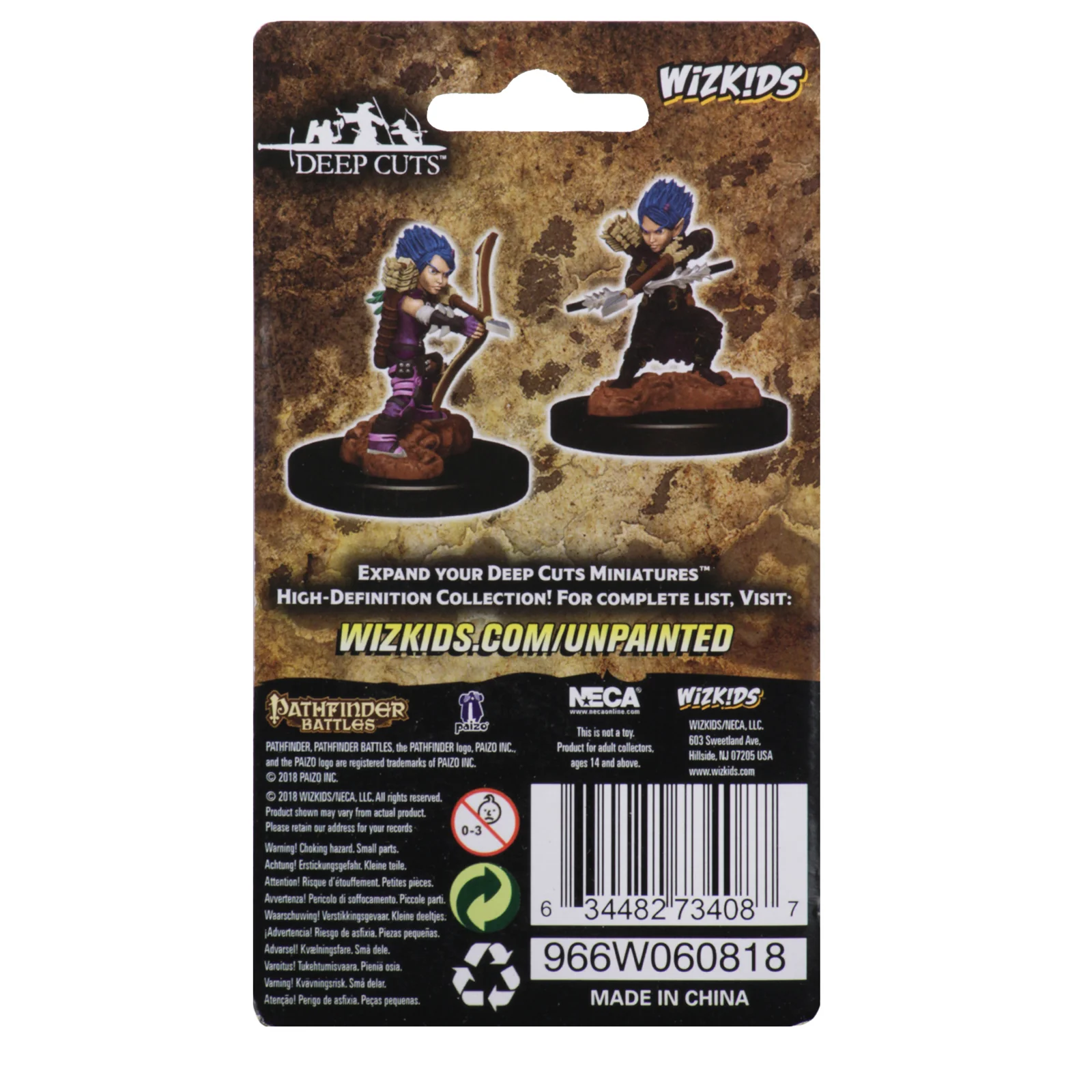 Pathfinder Battles  Deep Cuts : Female Gnome Rogue - Image 2