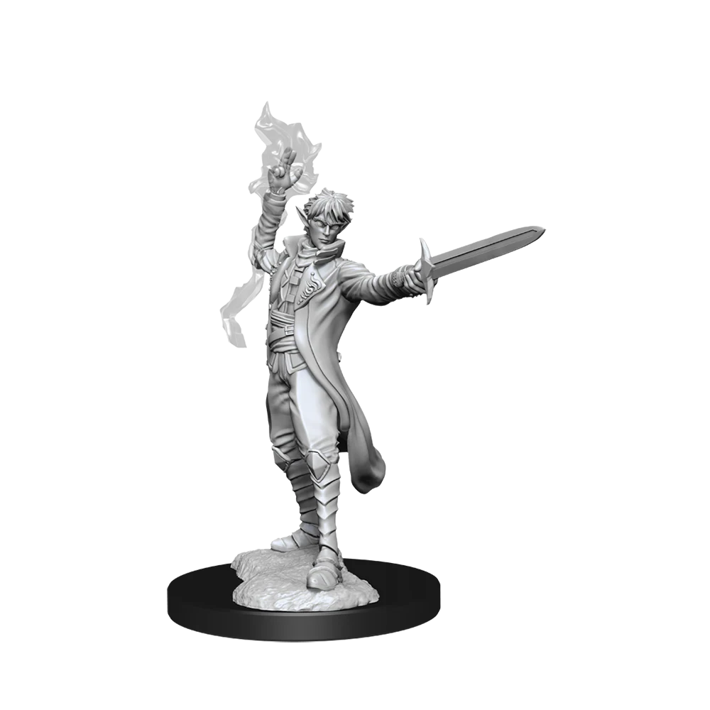 Pathfinder Battles Deep Cuts - Male Elf Magus (Magic User) - Image 3