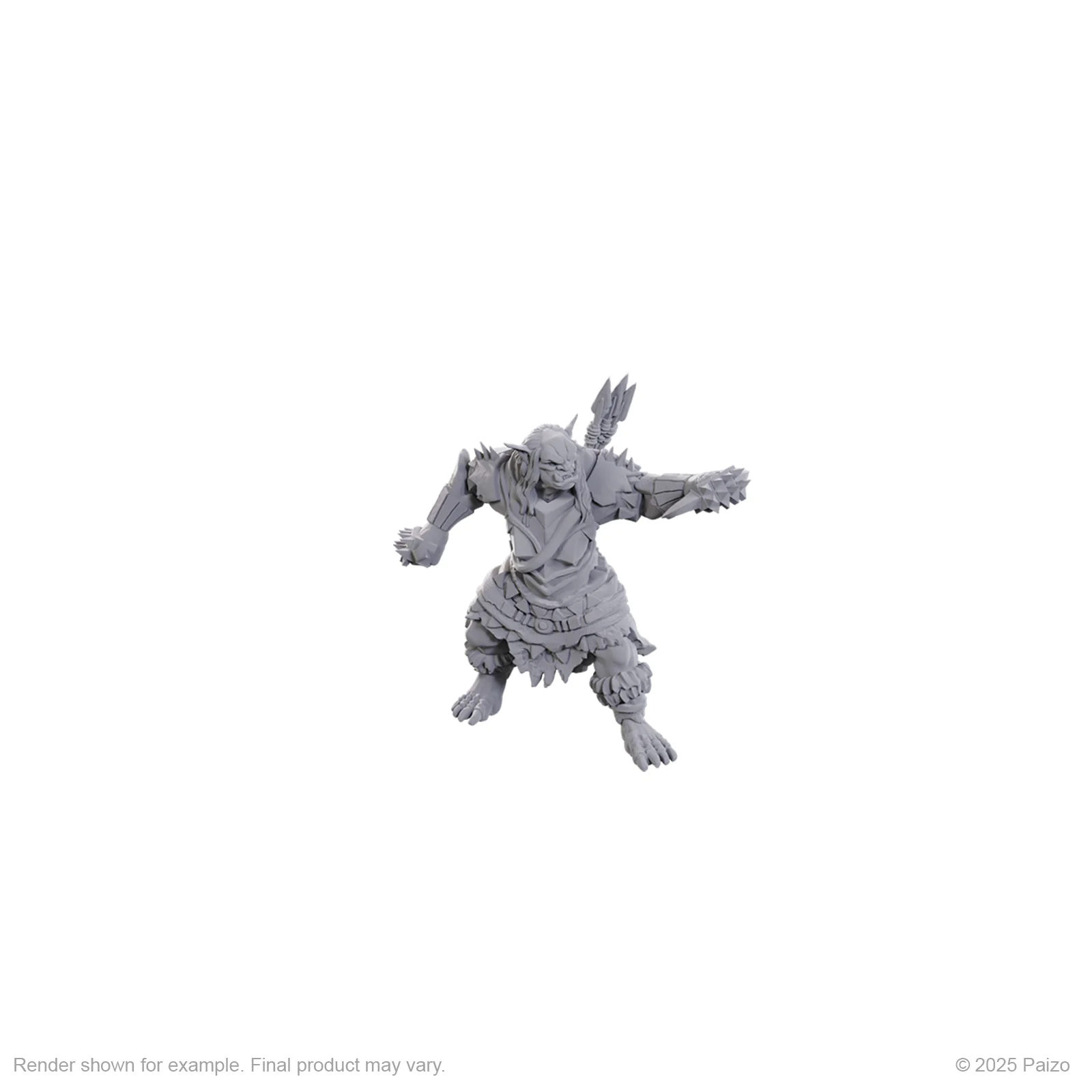 Pathfinder Battles Deep Cuts: Orc Brute - Image 3