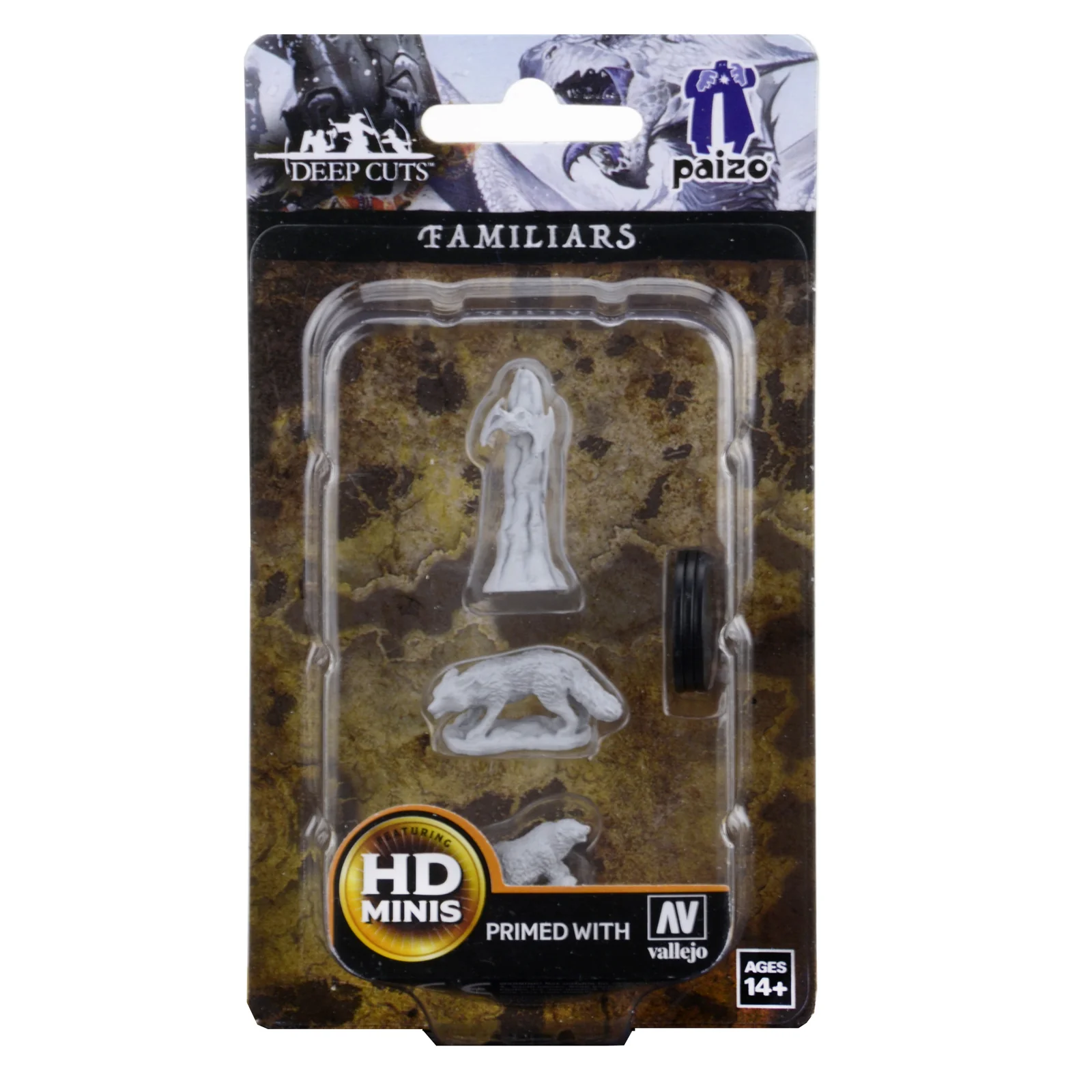 Pathfinder Battles Deep Cuts Unpainted Miniatures: Familiars