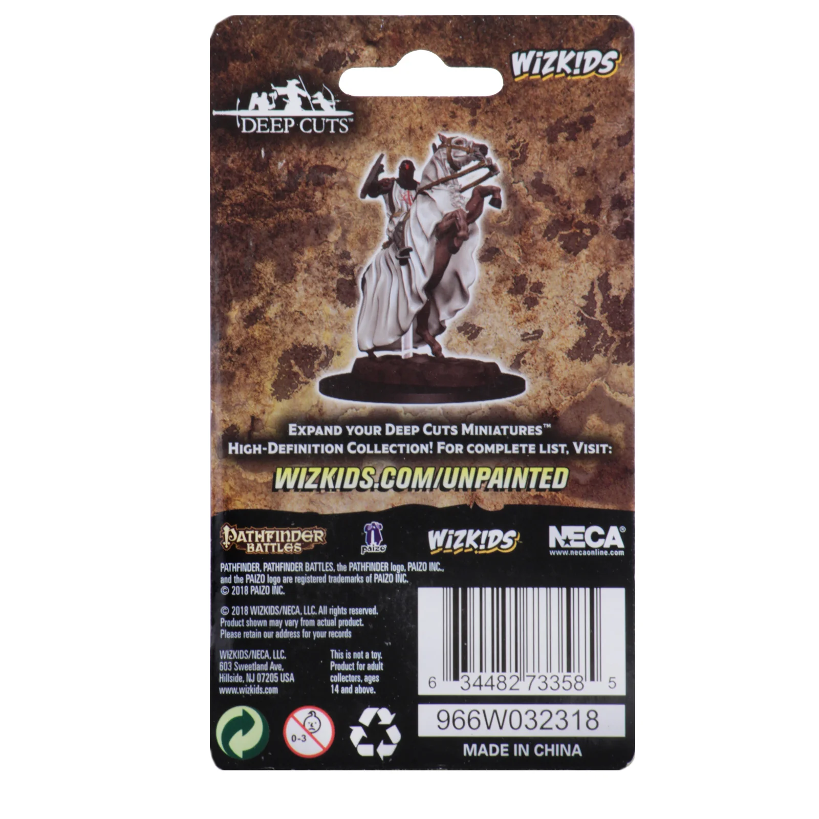 Pathfinder Battles  Deep Cuts  Unpainted Miniatures: Knight on Horse - Image 2