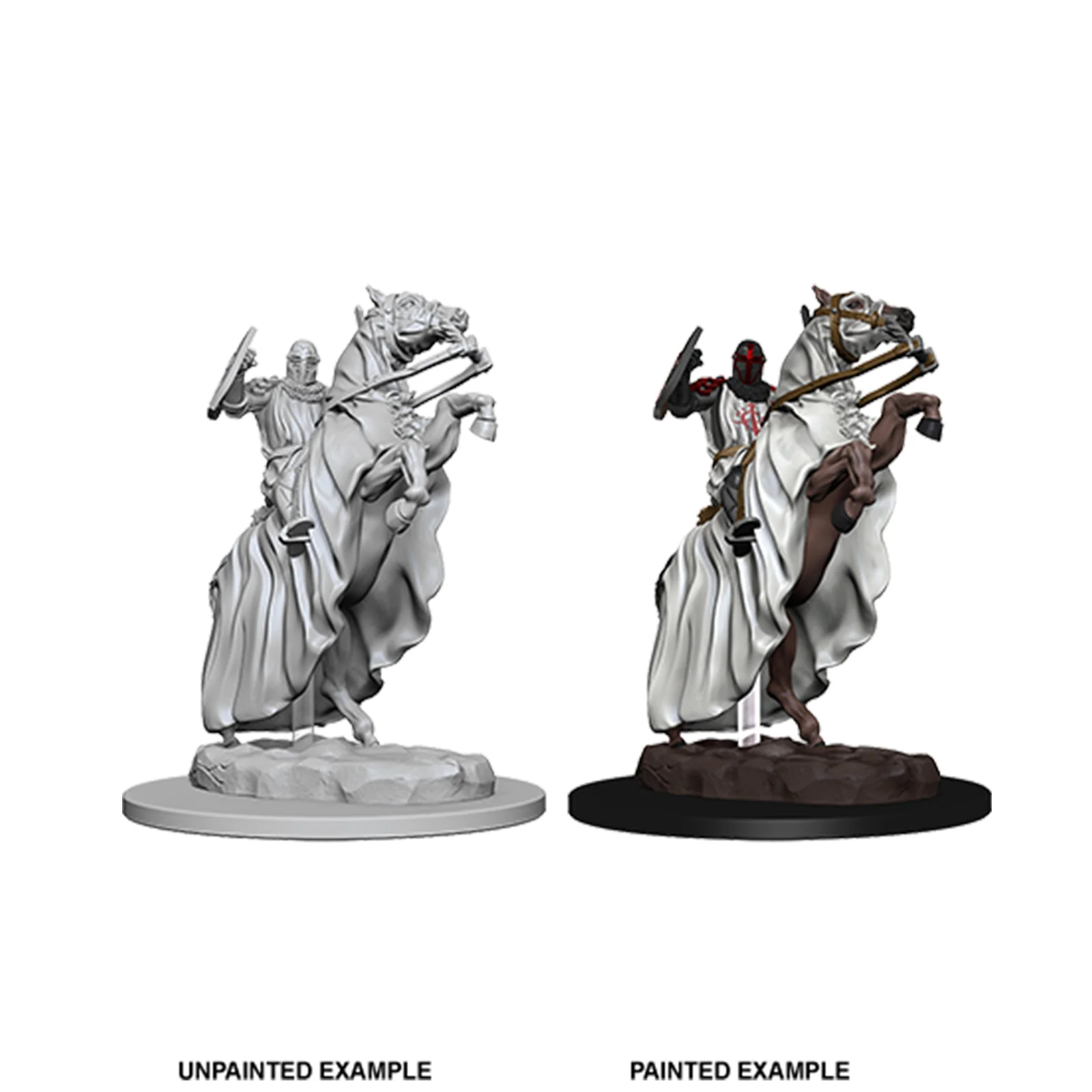 Pathfinder Battles  Deep Cuts  Unpainted Miniatures: Knight on Horse - Image 3