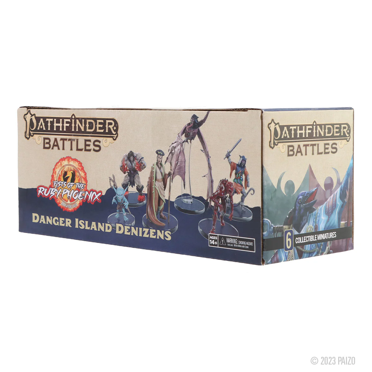 Pathfinder Battles: Fists of the Ruby Phoenix - Danger Island Denizens Boxed Set - Image 2