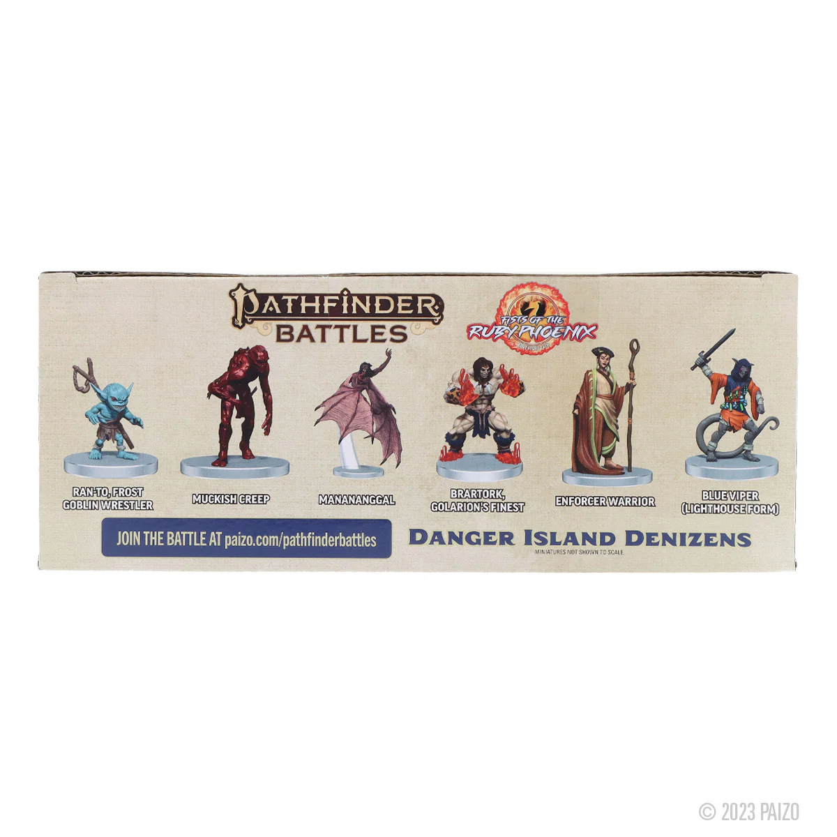 Pathfinder Battles: Fists of the Ruby Phoenix - Danger Island Denizens Boxed Set - Image 3