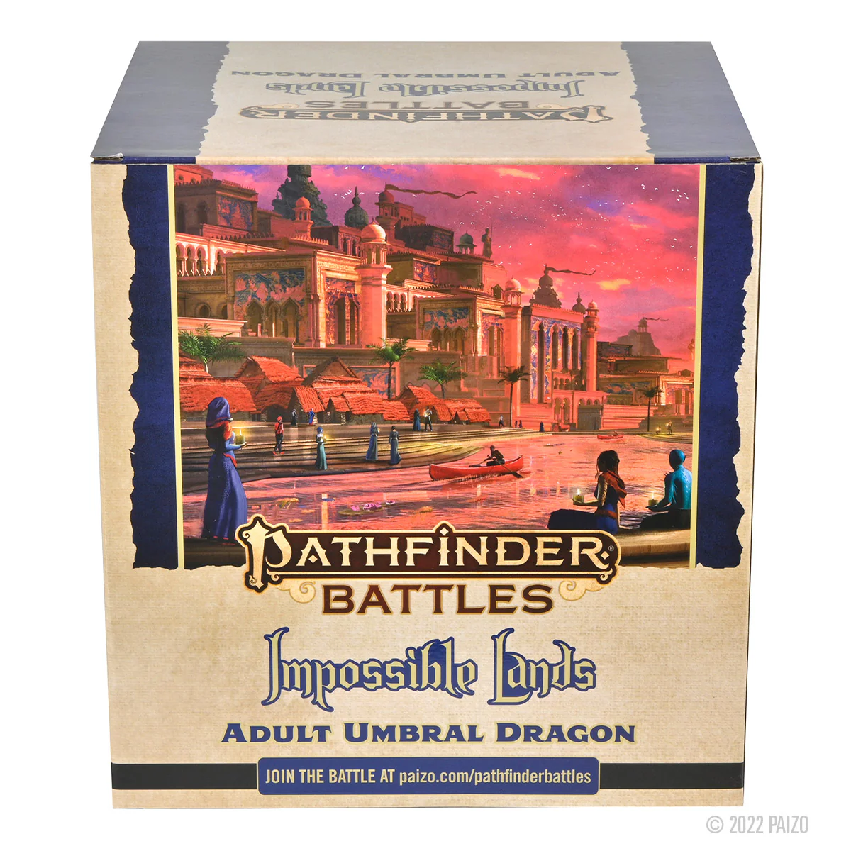 Pathfinder Battles: Impossible Lands - Adult Umbral Dragon Boxed Figure - Image 3